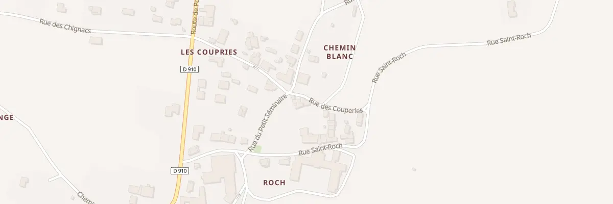 Plan du 14 Rue des Couperies à Montlieu-la-Garde