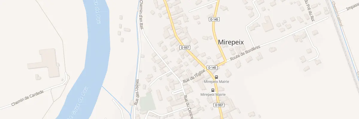 Plan du 24 Rue du Centre à Mirepeix