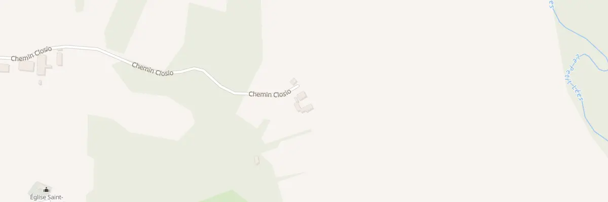 Plan du 728 Che Closio à Mouhous
