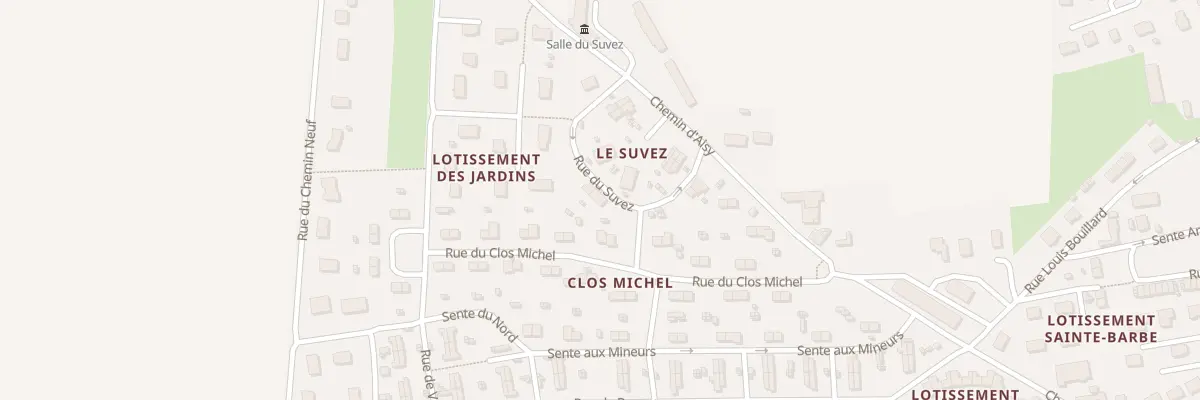 Plan du 28 Rue du Suvez à Potigny