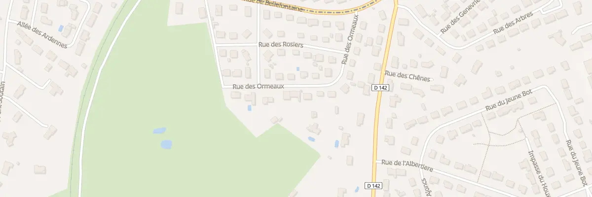 Plan du 19 Rue des Ormeaux à Pompaire