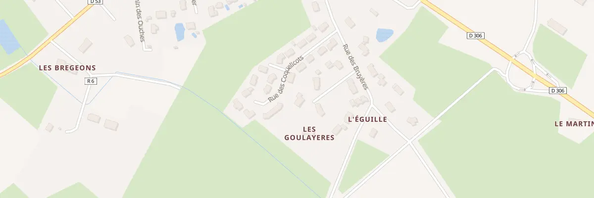 Plan du 10B Rue des Bruyeres à Louailles