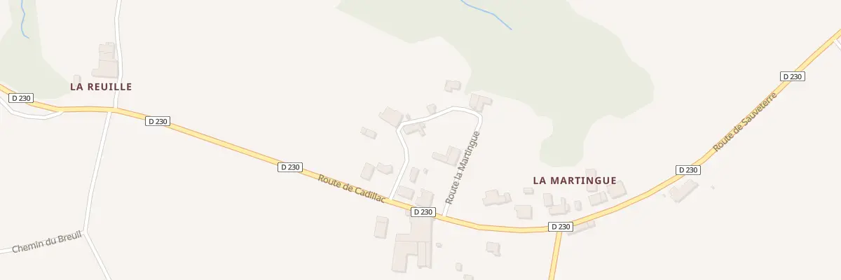 Plan du 3 La Martingue-Ouest à Monprimblanc
