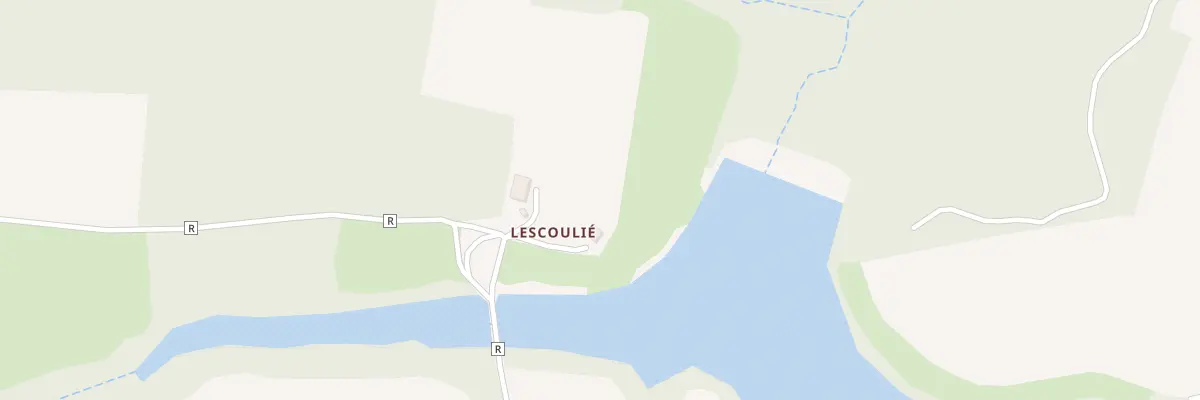 Plan du 3201 Rte de Hontanx à Perquie