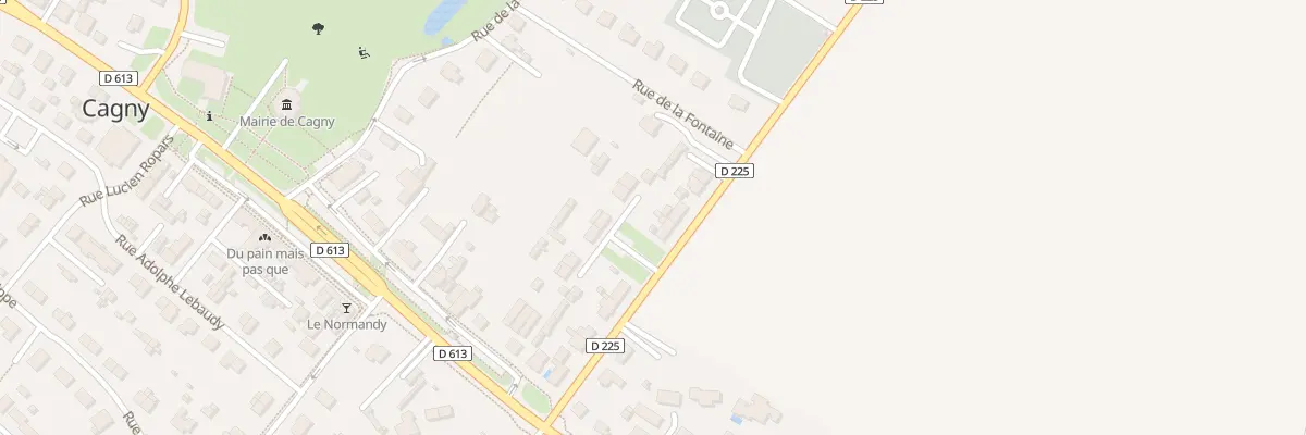 Plan du 21 Rue de Troarn à Cagny