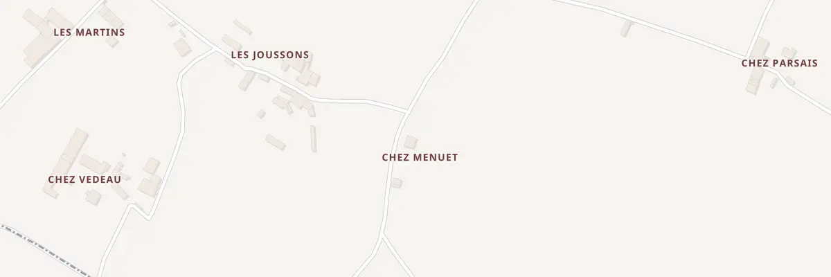 Plan du 595 Rte de la Croix Menuet à Juillac-le-Coq
