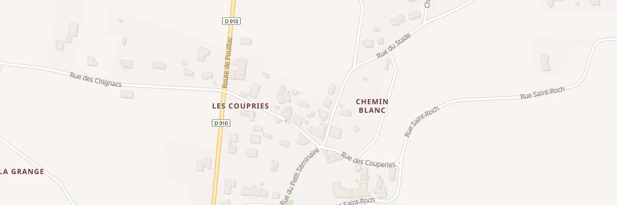 Plan du 3 Rue du Stade à Montlieu-la-Garde