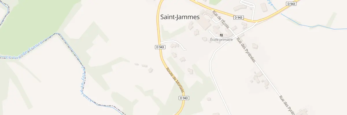 Plan du 2 Lot Bellevue à Saint-Jammes