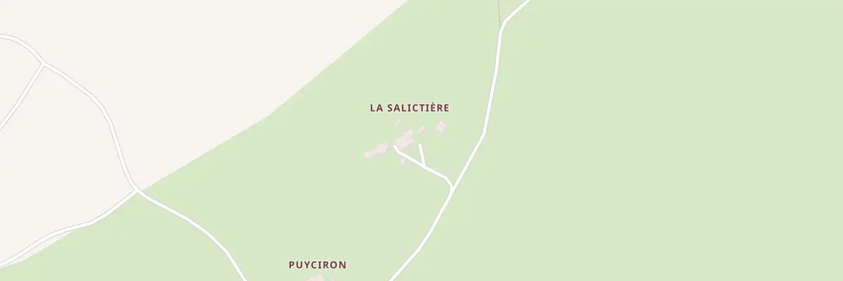 Plan du 5021 La Salictiere à Vouhé