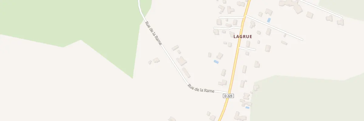 Plan du 33 Landrac à Mazères