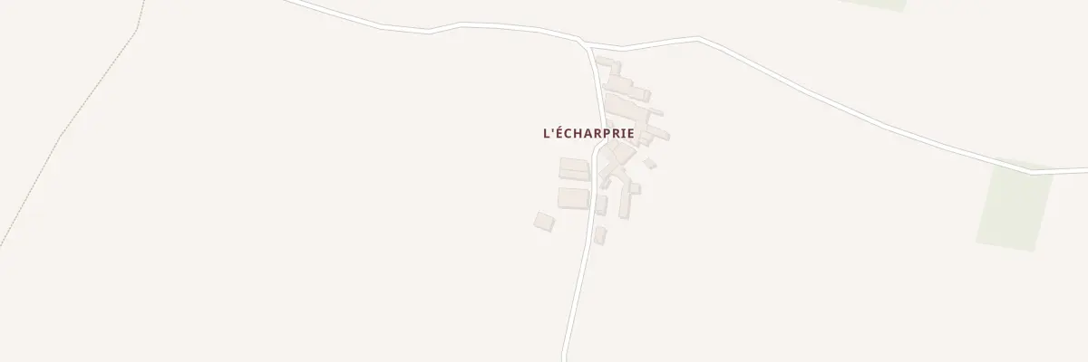 Plan du 4 Vge l’Echarperie à Verrières