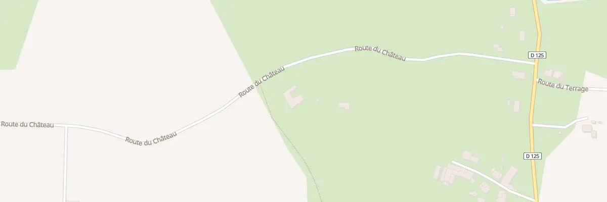 Plan du 419 Rte du Château à Guimps