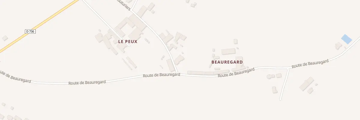 Plan du 321 Rue des Couturiers à Juillac-le-Coq