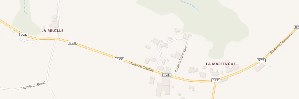 Plan du 65A La Martingue-Ouest à Monprimblanc