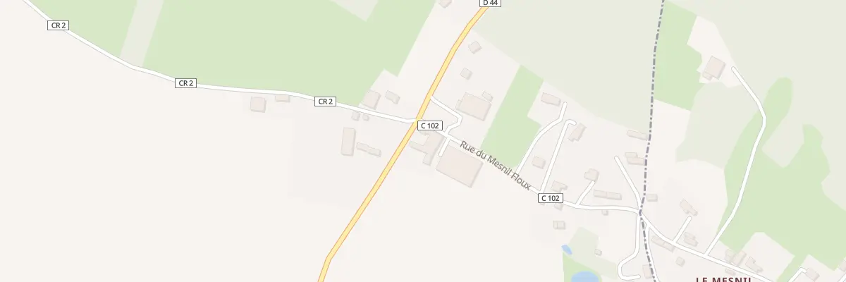 Plan du 5030 Le Mesnil Flou à Fourneaux-le-Val