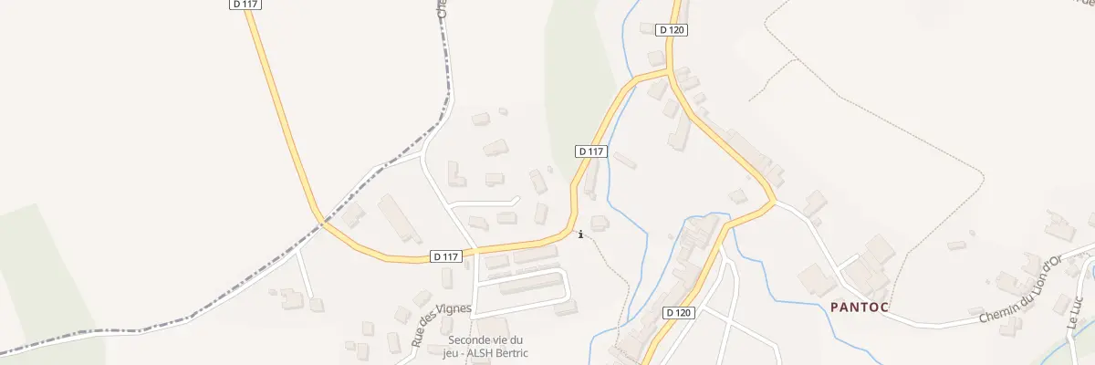 Plan du 4 Lot Bellevue à Verdelais