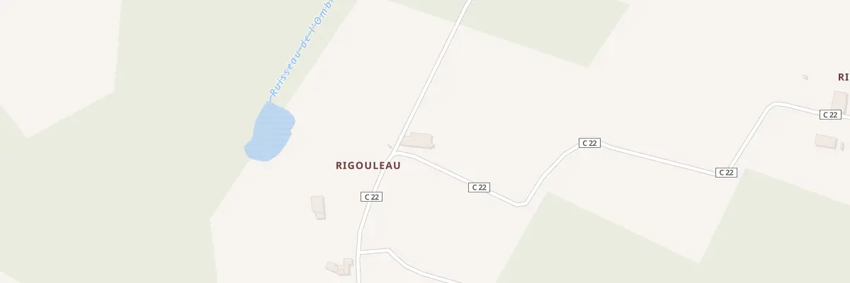Plan du 793 Che de Rigouleau à Maransin