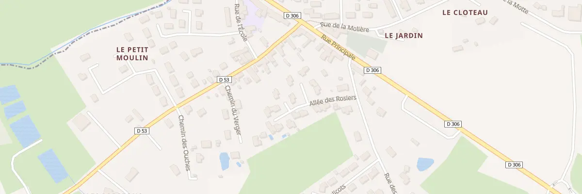 Plan du 11 All des Rosiers à Louailles
