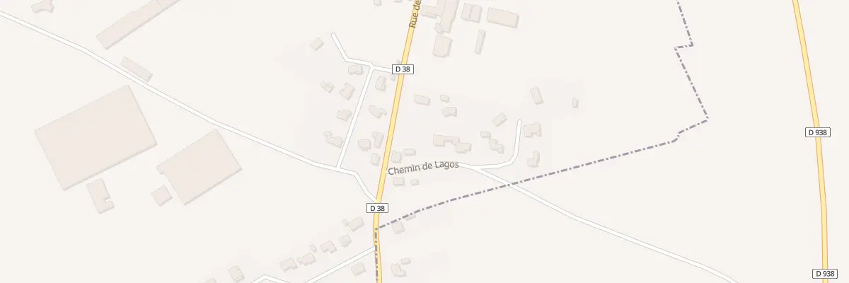 Plan du 2 Rue des Trois Fermes à Boeil-Bezing