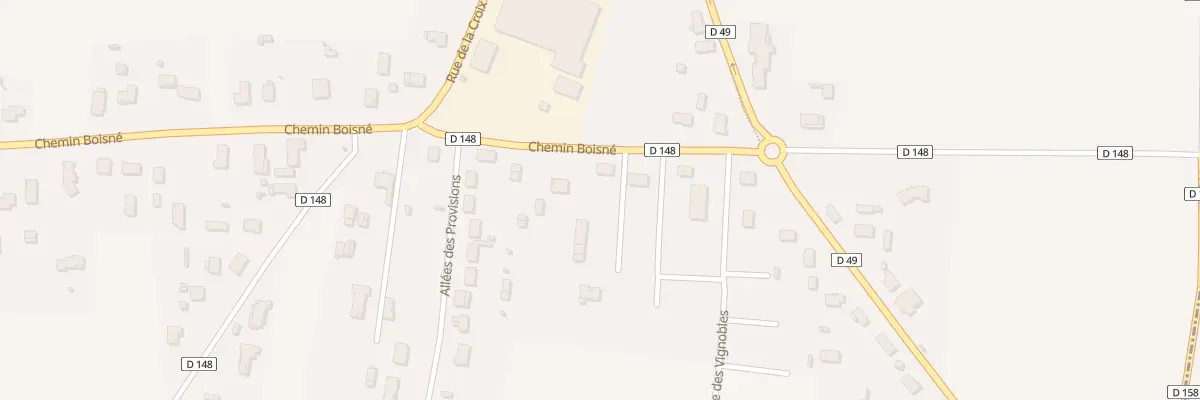 Plan du 162 Che Chemin Boisne à Gensac-la-Pallue