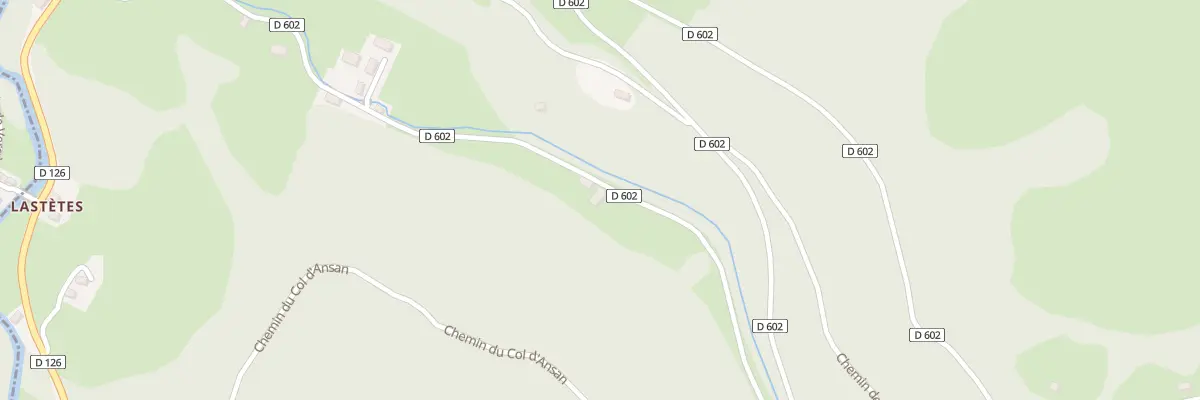 Plan du 28 Rte du Col des Spandelles à Ferrières