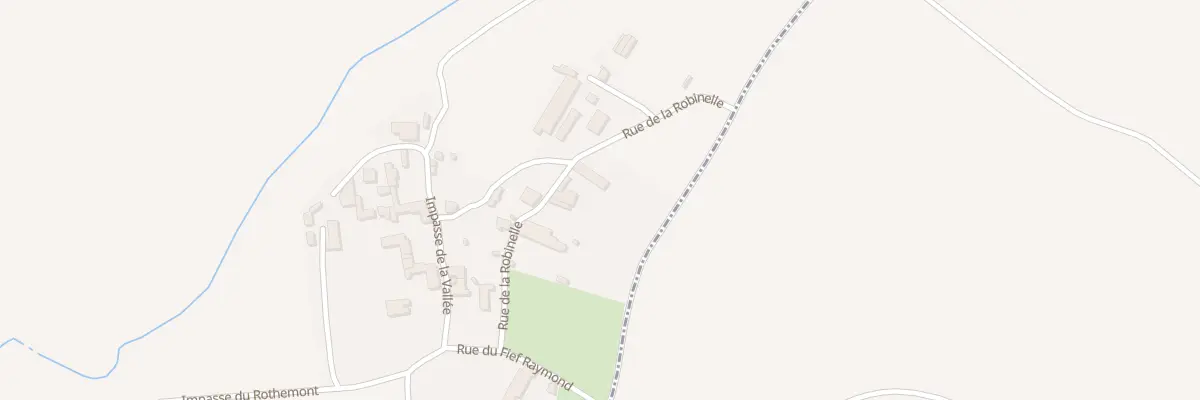 Plan du 10 Rue de la Robinelle à Thouars