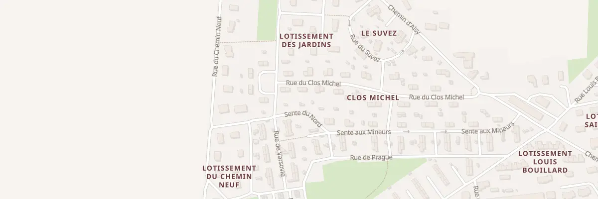 Plan du 16 Le Clos Michel à Potigny