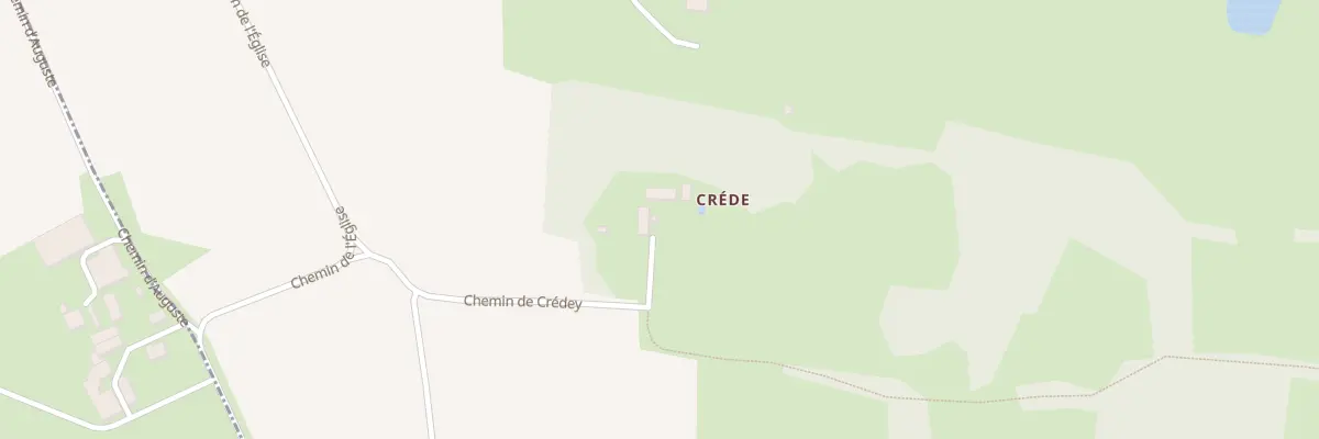 Plan du 1 Che de Crédey à Baliracq-Maumusson