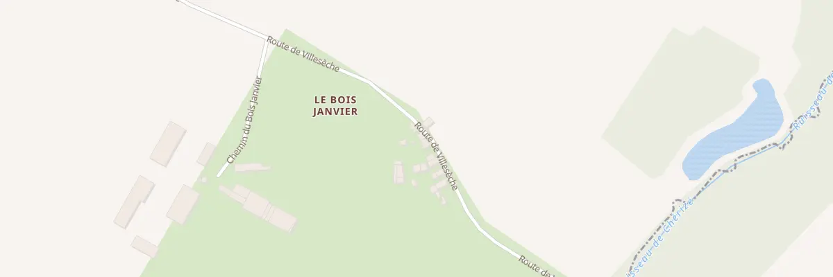 Plan du 720 Rte de Villesèche à La Motte-Fouquet