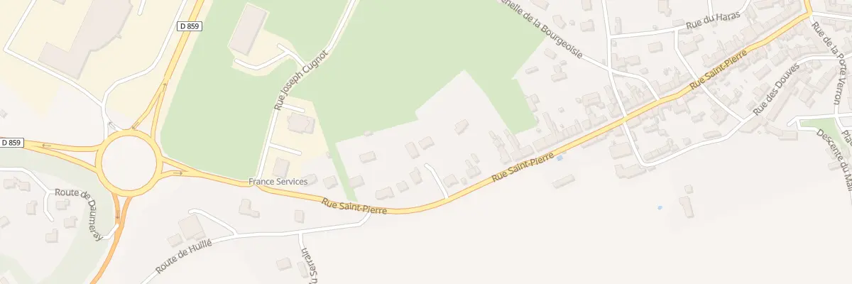 Plan du 140B Rue Saint-Pierre à Durtal