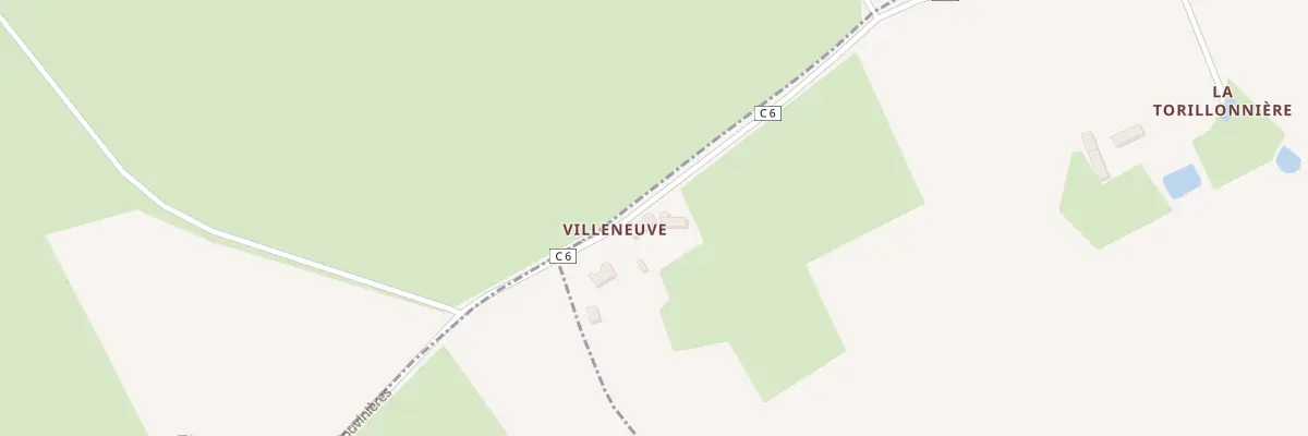 Plan du 5068 Villeneuve à Rouessé-Vassé