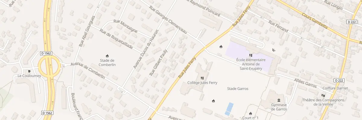 Plan du 31 Rue Jules Ferry à Langon