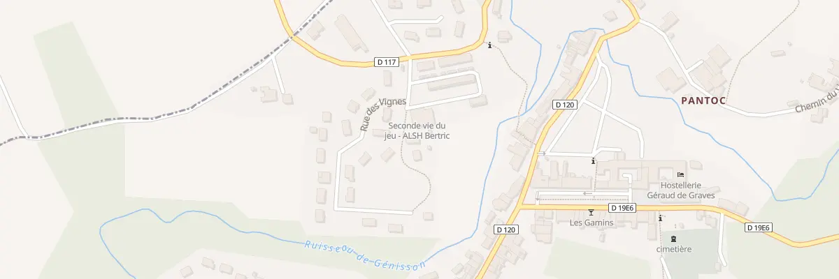 Plan du 1 Rue du Galouchey à Verdelais