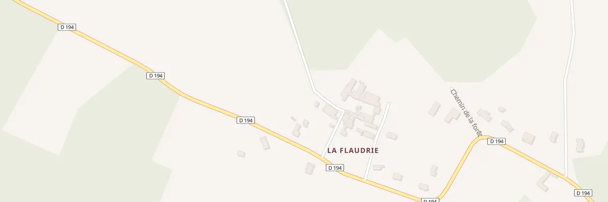 Plan du 32B La Flaudrie à Réparsac