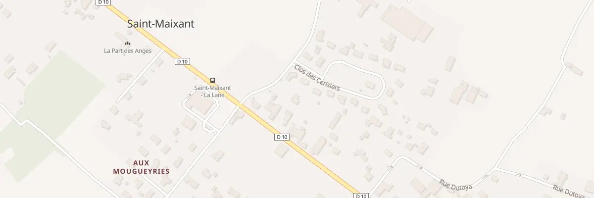 Plan du 22 Lot le Clos des Cerisiers à Saint-Maixant