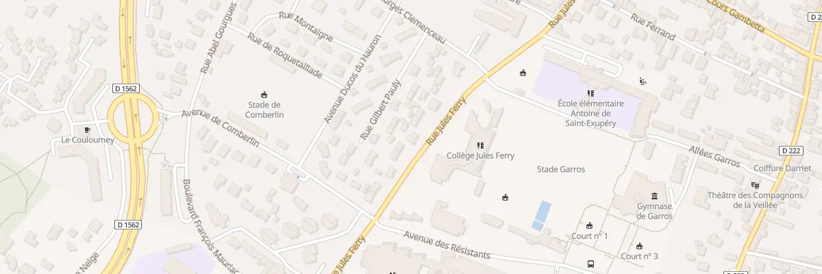 Plan du 37 Rue Jules Ferry à Langon