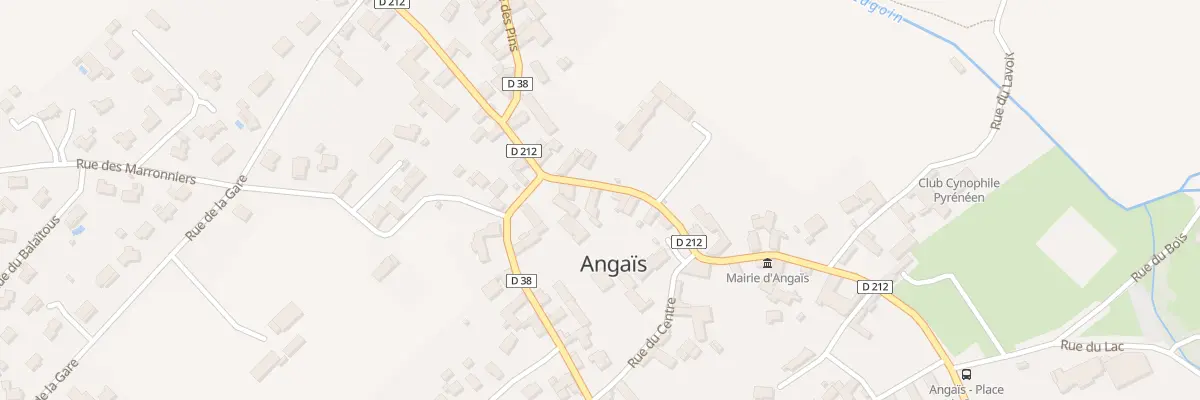 Plan du 6 Rue des Ecoles à Angaïs