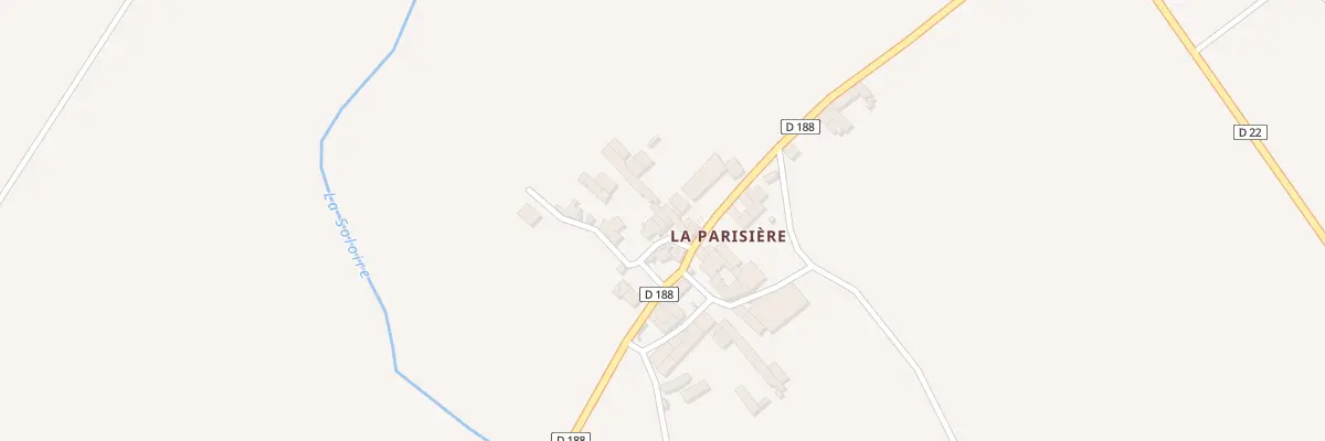 Plan du 5078 La Parisiere à Sainte-Sévère
