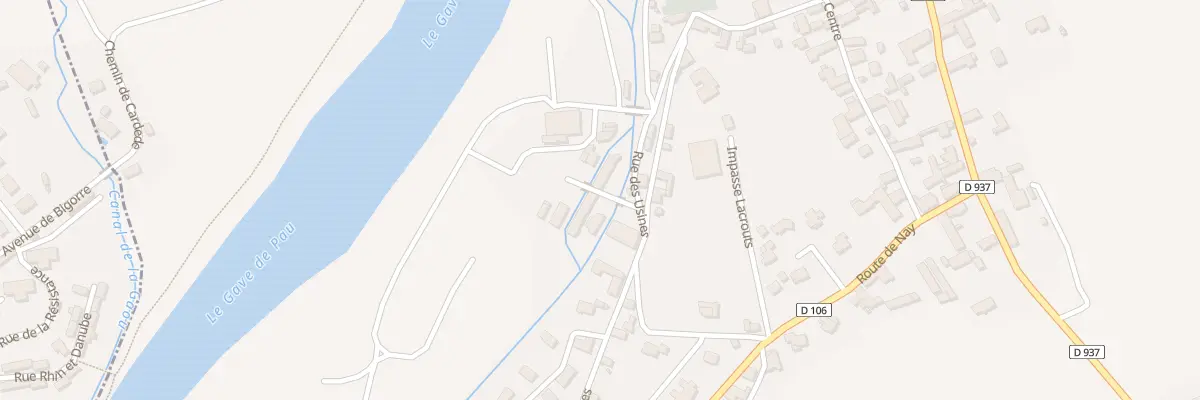 Plan du 9C Rue des Usines à Mirepeix