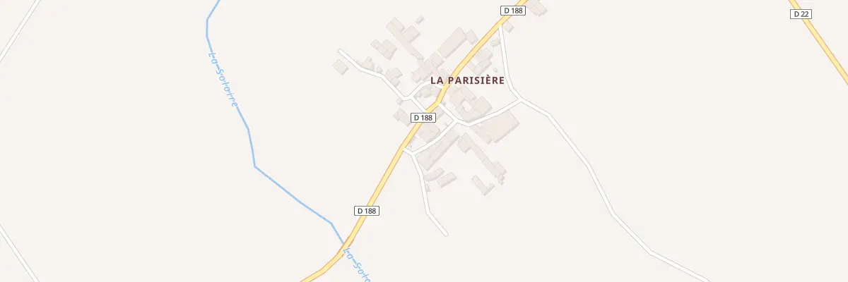 Plan du 5066 La Parisiere à Sainte-Sévère