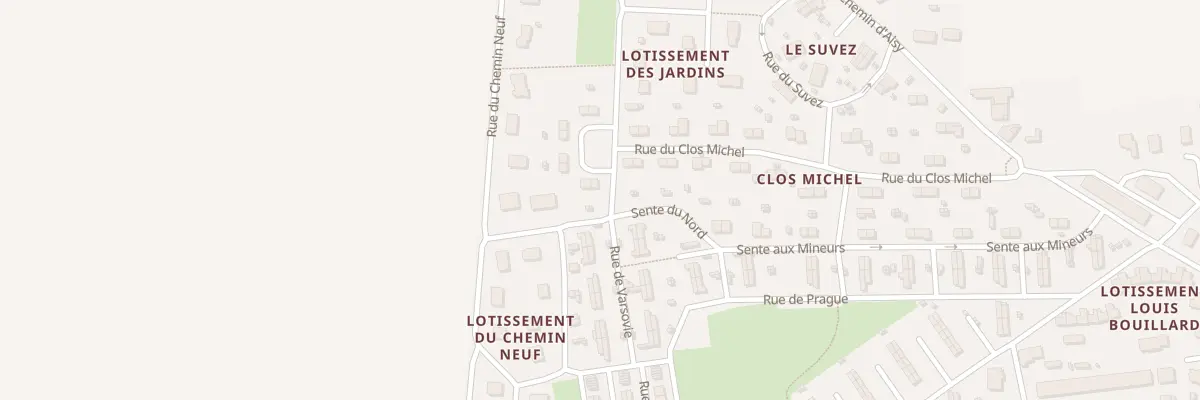 Plan du 10 Le Clos Michel à Potigny
