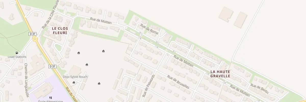 Plan du 34 Rue de Motten à Ranville