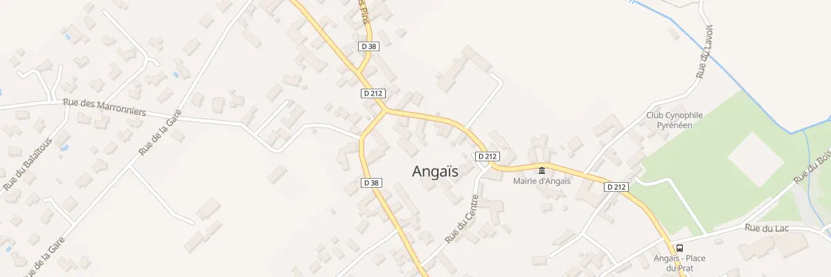Plan du 4 Rue des Ecoles à Angaïs