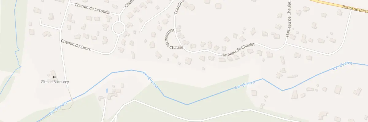 Plan du 27 Ham de Chaulet à Bernos-Beaulac