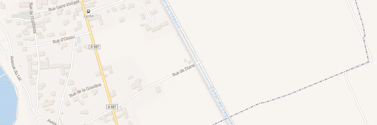 Plan du 9 Rue de Diane à Baudreix