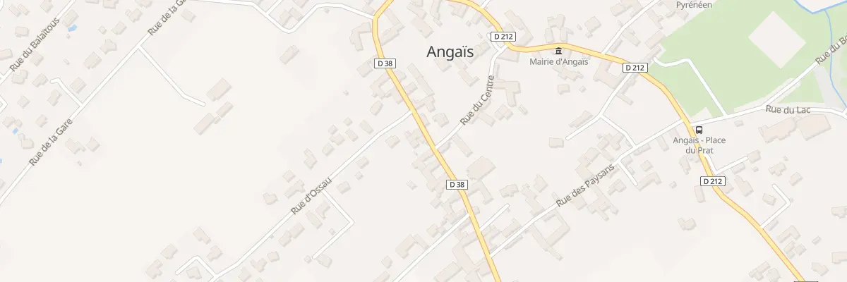 Plan du 14 Rue des Pyrénées à Angaïs