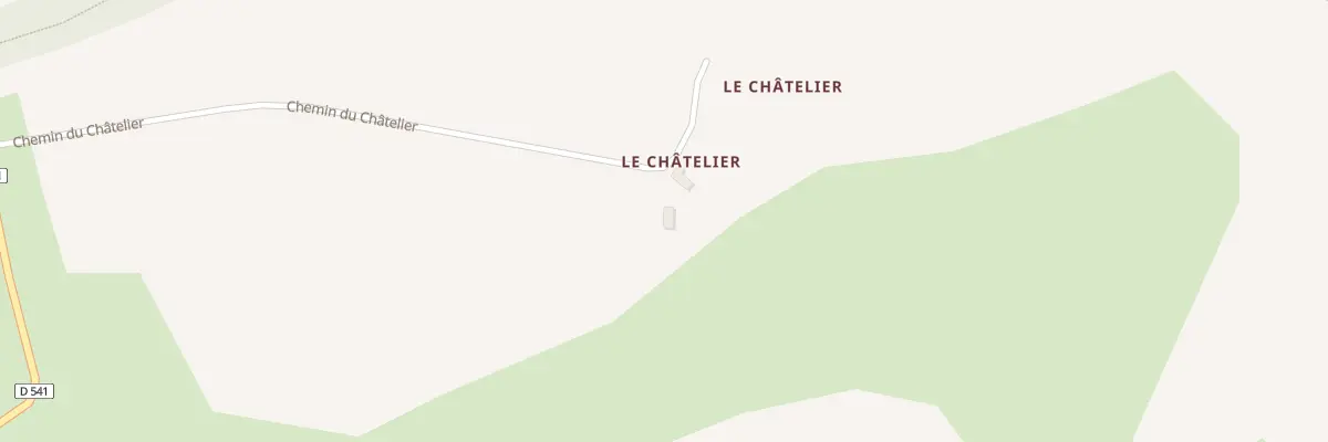 Plan du 510 Che du Châtelier à Saint-Thomas-de-Courceriers