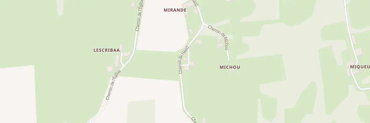 Plan du 4 Che du Haou à Baliracq-Maumusson