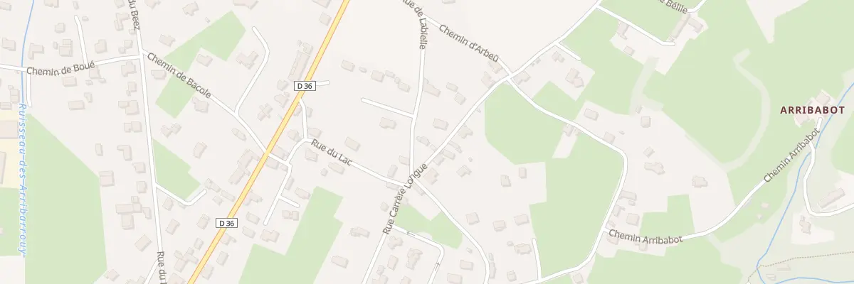 Plan du 31 Rue Carrère Longue à Asson