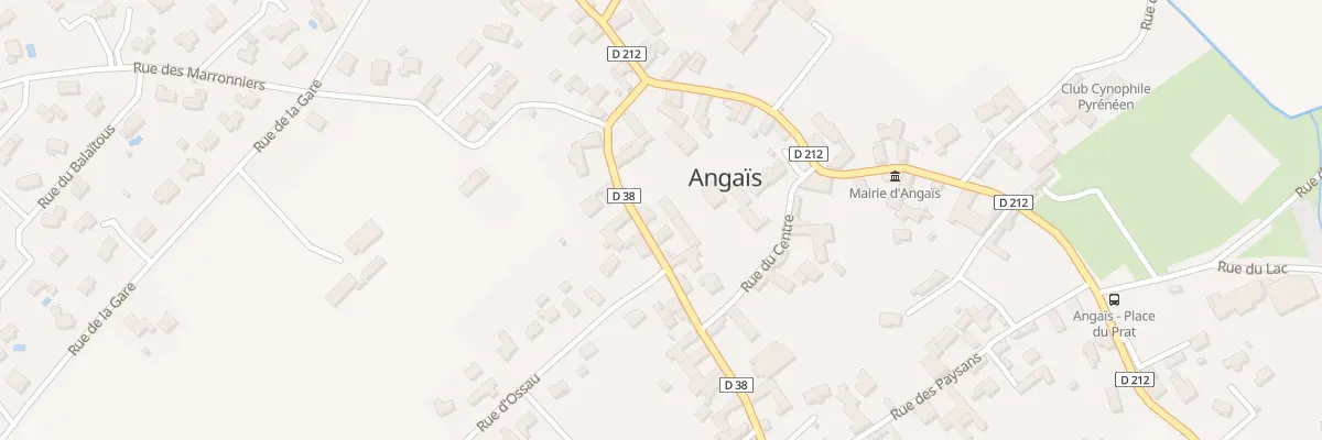 Plan du 5 Rue des Pyrénées à Angaïs